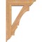 Ekena Millwork Balboa Traditional Smooth Bracket w/ Offset Brace, Western Red Cedar, 7 1/2"W x 30"D x 42"H BKT0806X30X42BOA01SWR - alternate 3